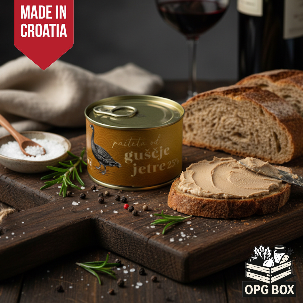 Pate od guščje jetre 25% 50g