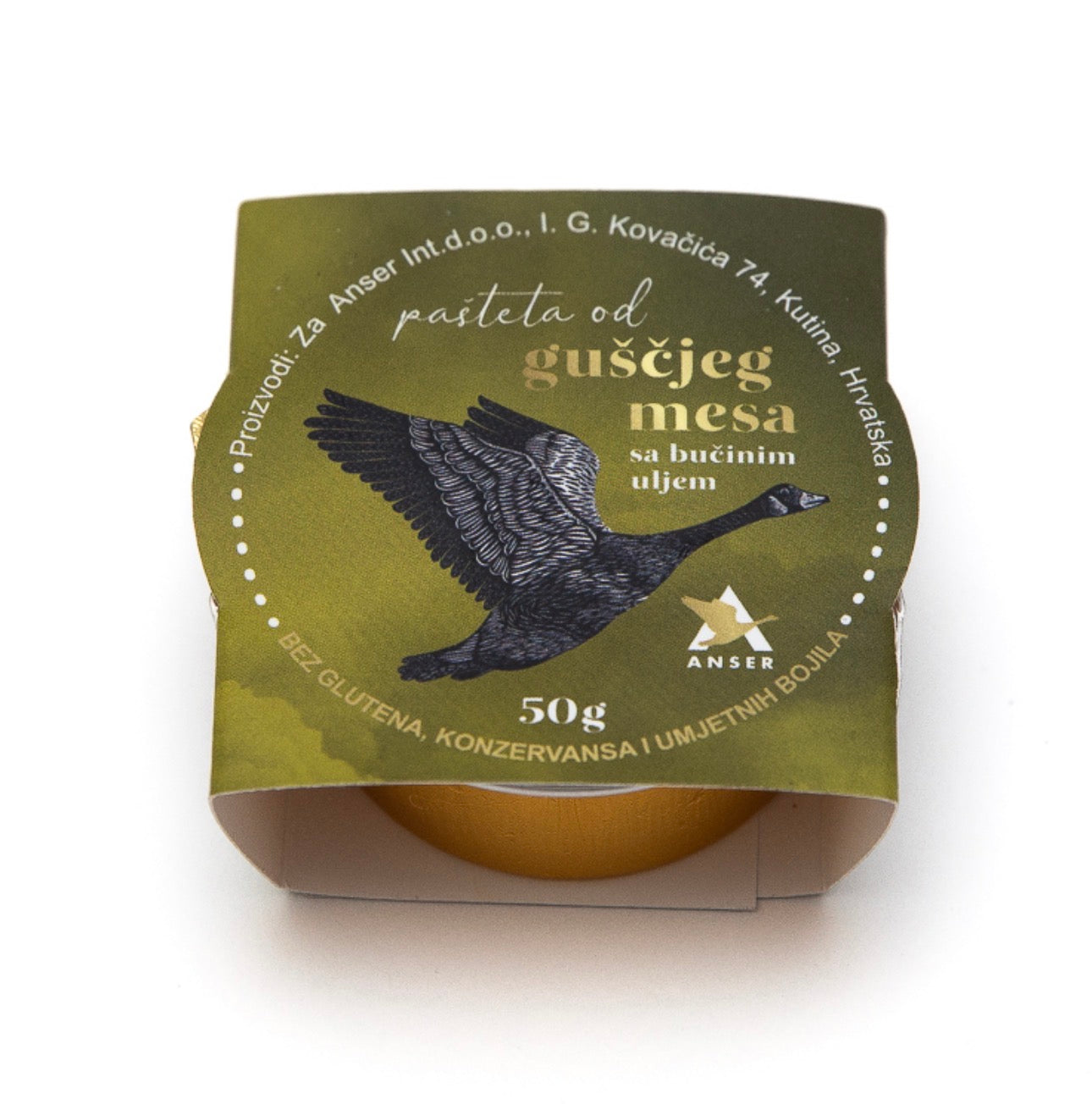 Pate od Guščjeg mesa s bučinim uljem 50g