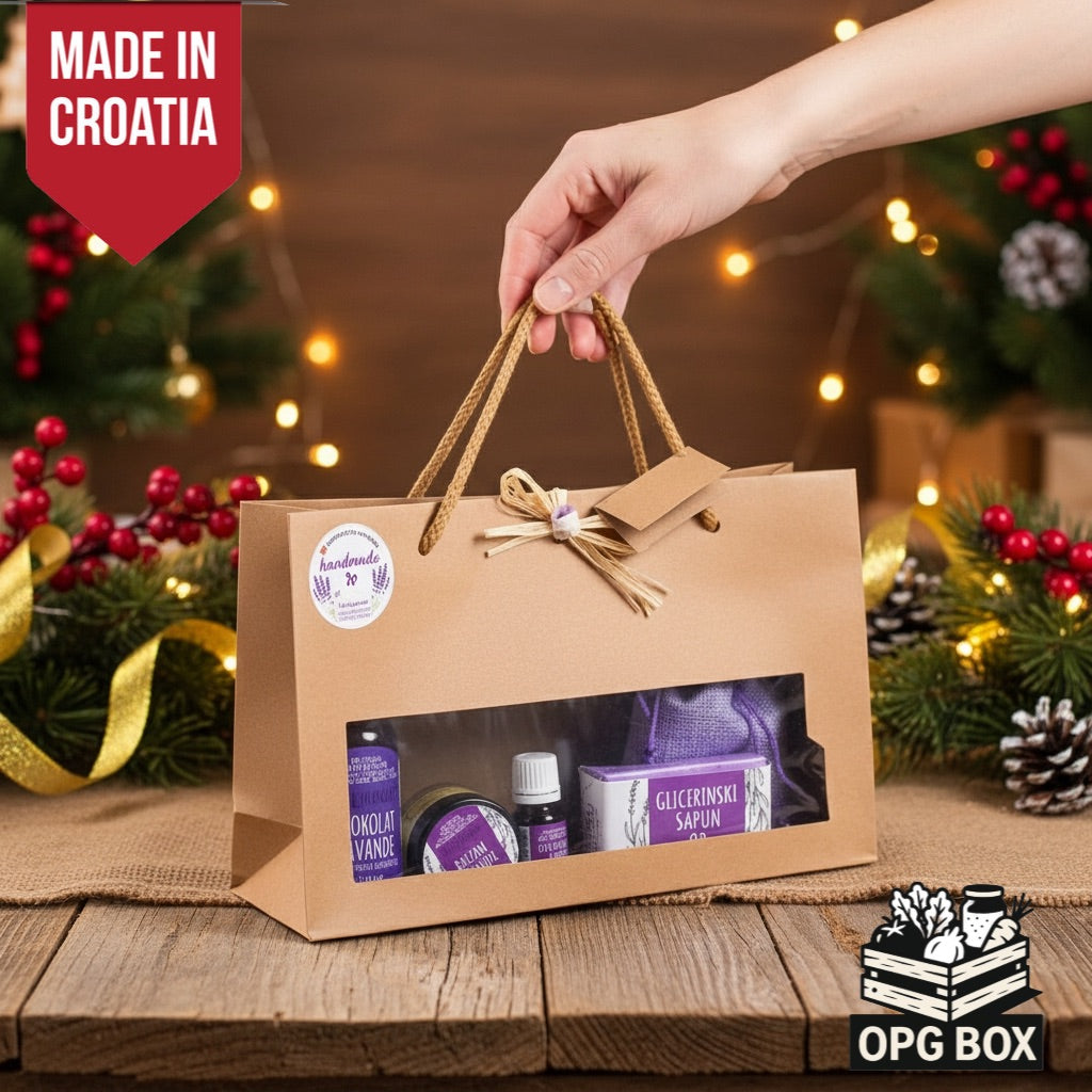 Lavanda, poklon vrećica, velika