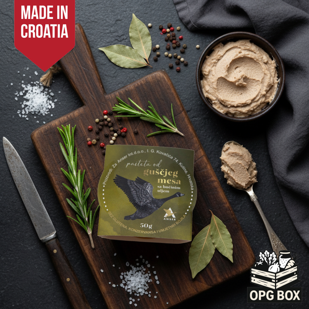 Pate od Guščjeg mesa s bučinim uljem 50g