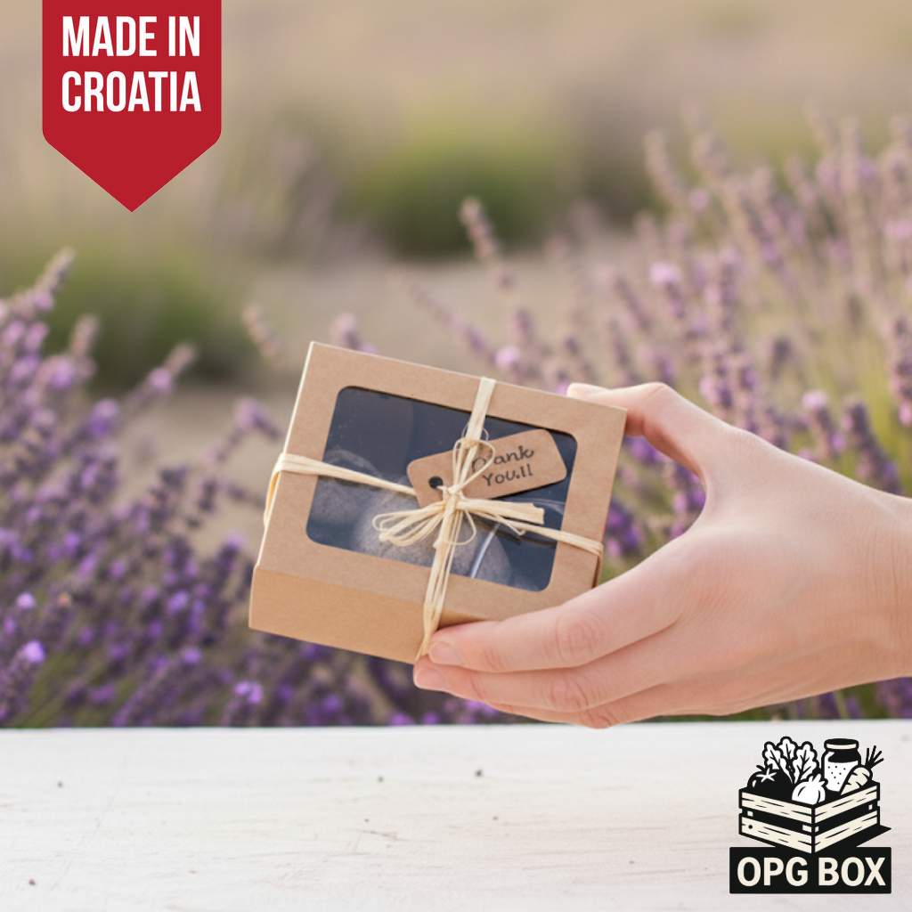 Poklon paket lavanda,Amfora i 2.5ml eteričnog ulja