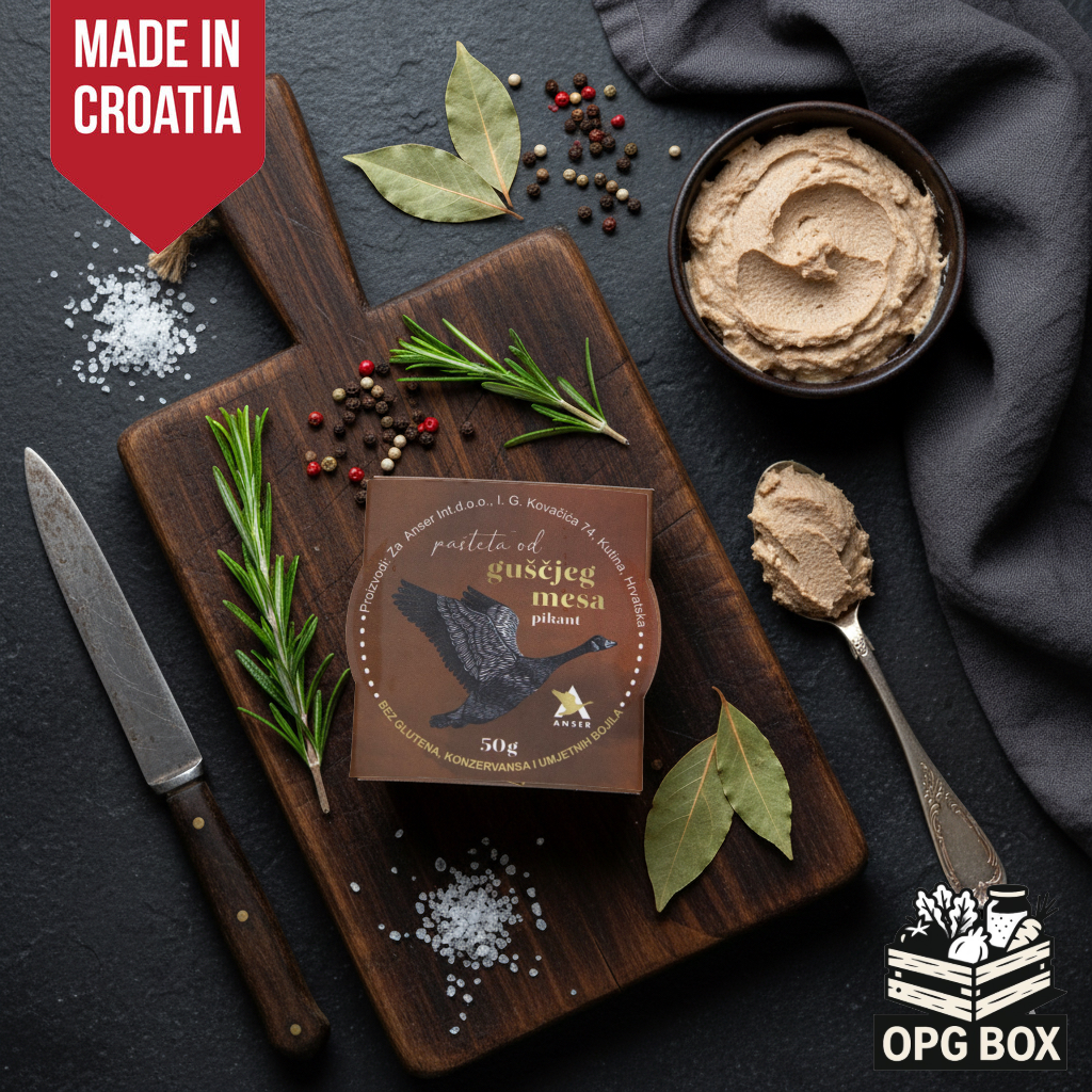 Pate od Guščjeg mesa pikant 50g