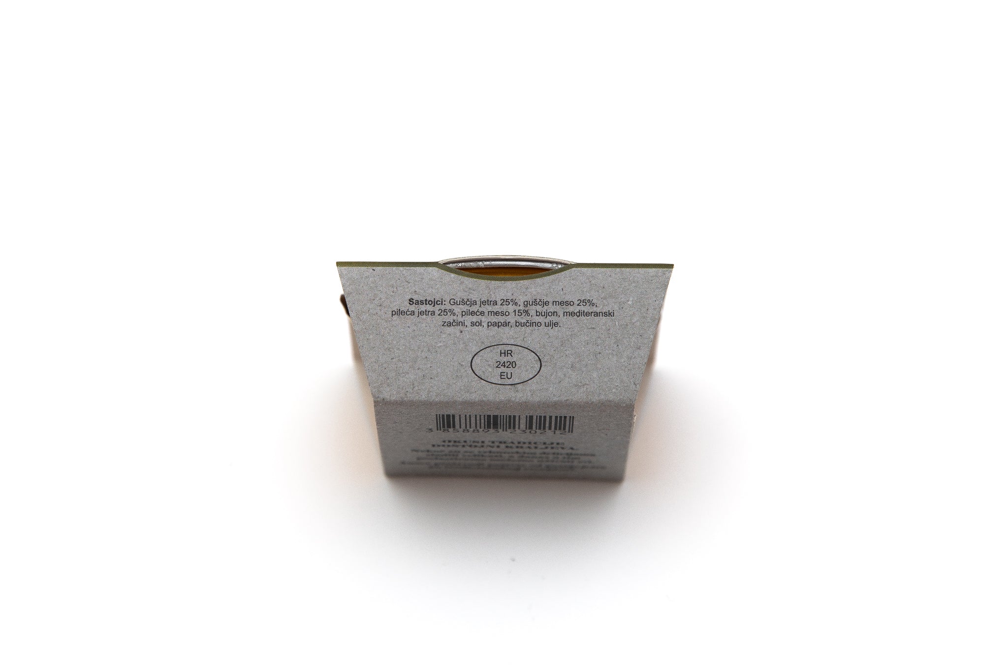 Pate od Guščje jetre 25% s bučinim uljem 50g