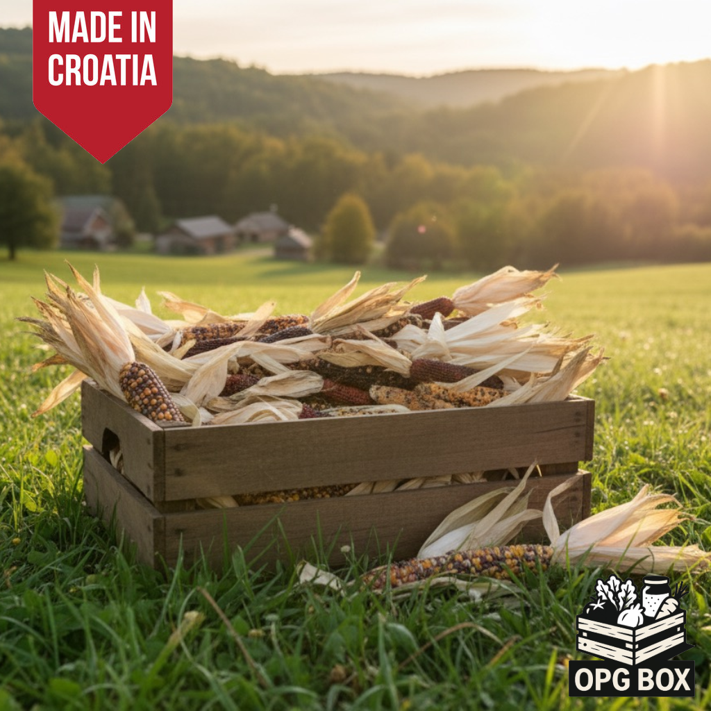 Ukrasni mali kukuruz, komad