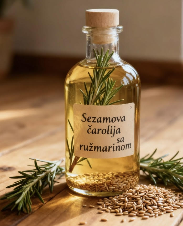 Macerat ružmarina: Sezamova čarolija sa ružmarinom